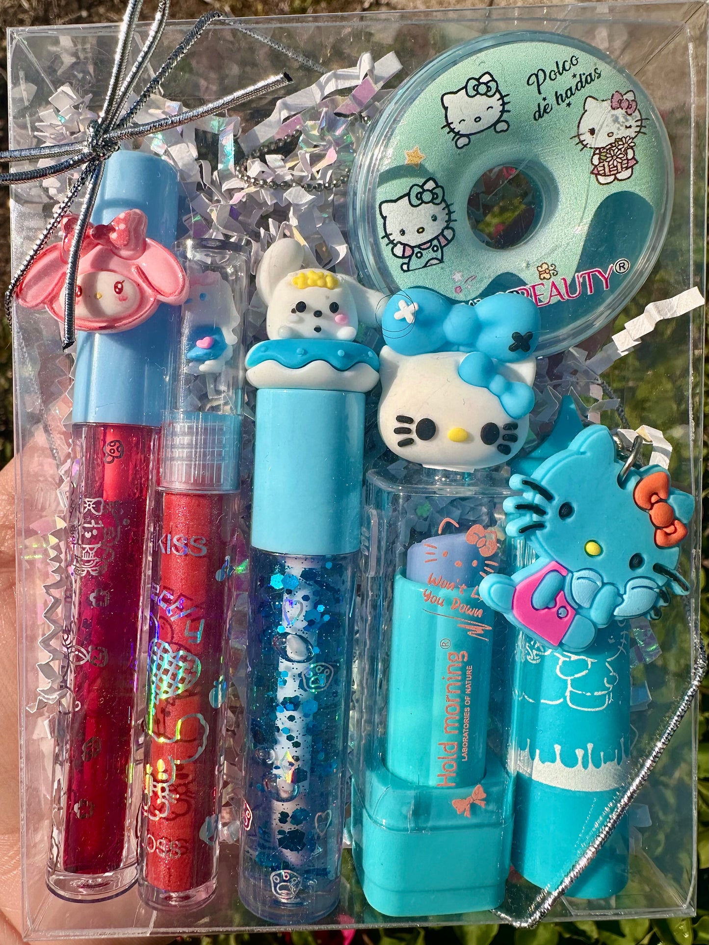 Blue Kawaii Kitty Slay Pack