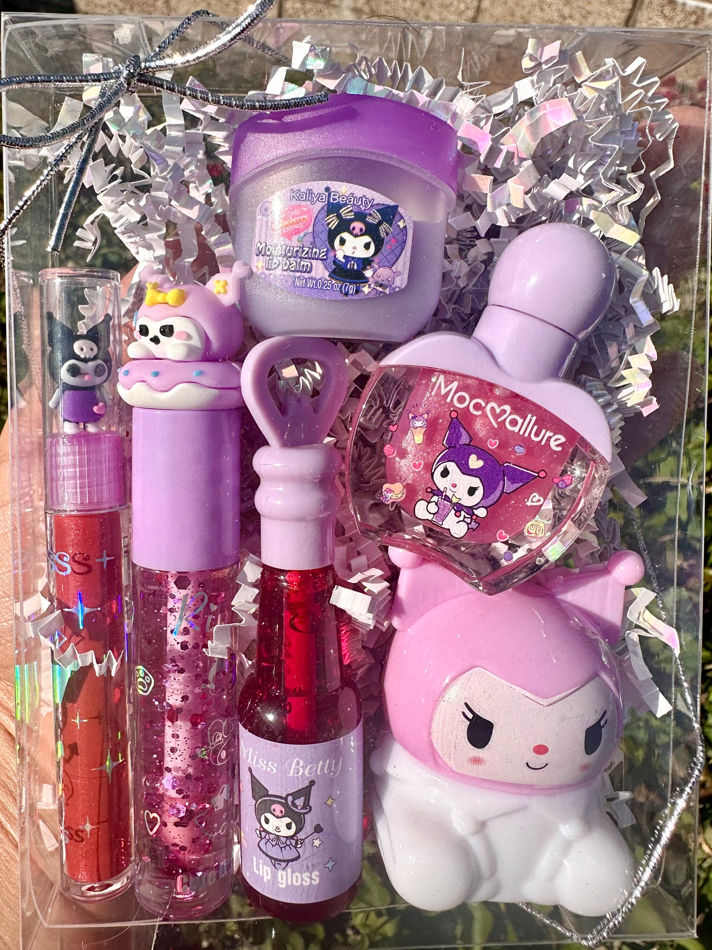 Purple Kawaii Kitty Slay Pack