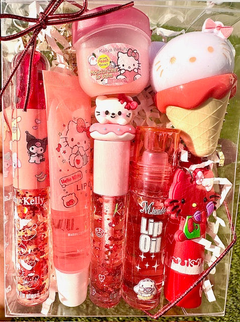 Red Kawaii Kitty Slay Pack